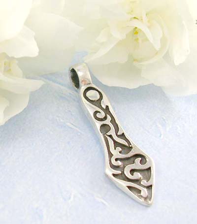 Hip hop catalog shopping online sterling silver cross pendant with turquoise and edge decor   