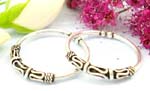 Gift shopping for sterling silver hoop earring wholesale to public